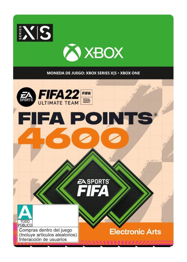 FIFA 22: 4600 FIFA Points - Xbox