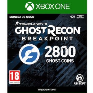 Ghost Recon Breakpoint: 2400 (+400 bonus) Ghost Coins - Xbox