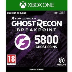 Ghost Recon Breakpoint: 4800 (+1000 bonus) Ghost Coins - Xbox