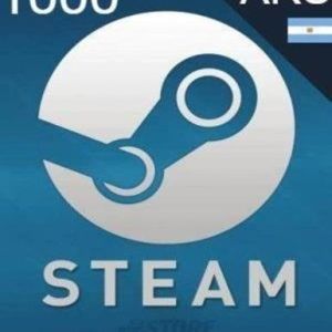 Steam Gift Card 1000 ARS (AR), Multilanguage, Steam