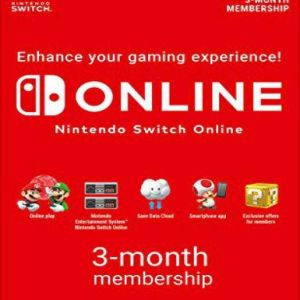 Nintendo Online 3 Month (Gift Card) (EU)