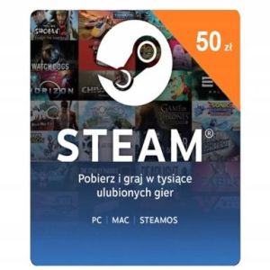 Steam Gift Card 50 PLN (PL), Multilanguage, Steam