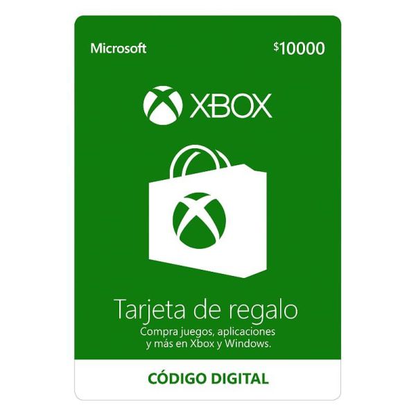 Microsoft Xbox Live - Licencia 10.000 CLP - Descarga / Electrónico